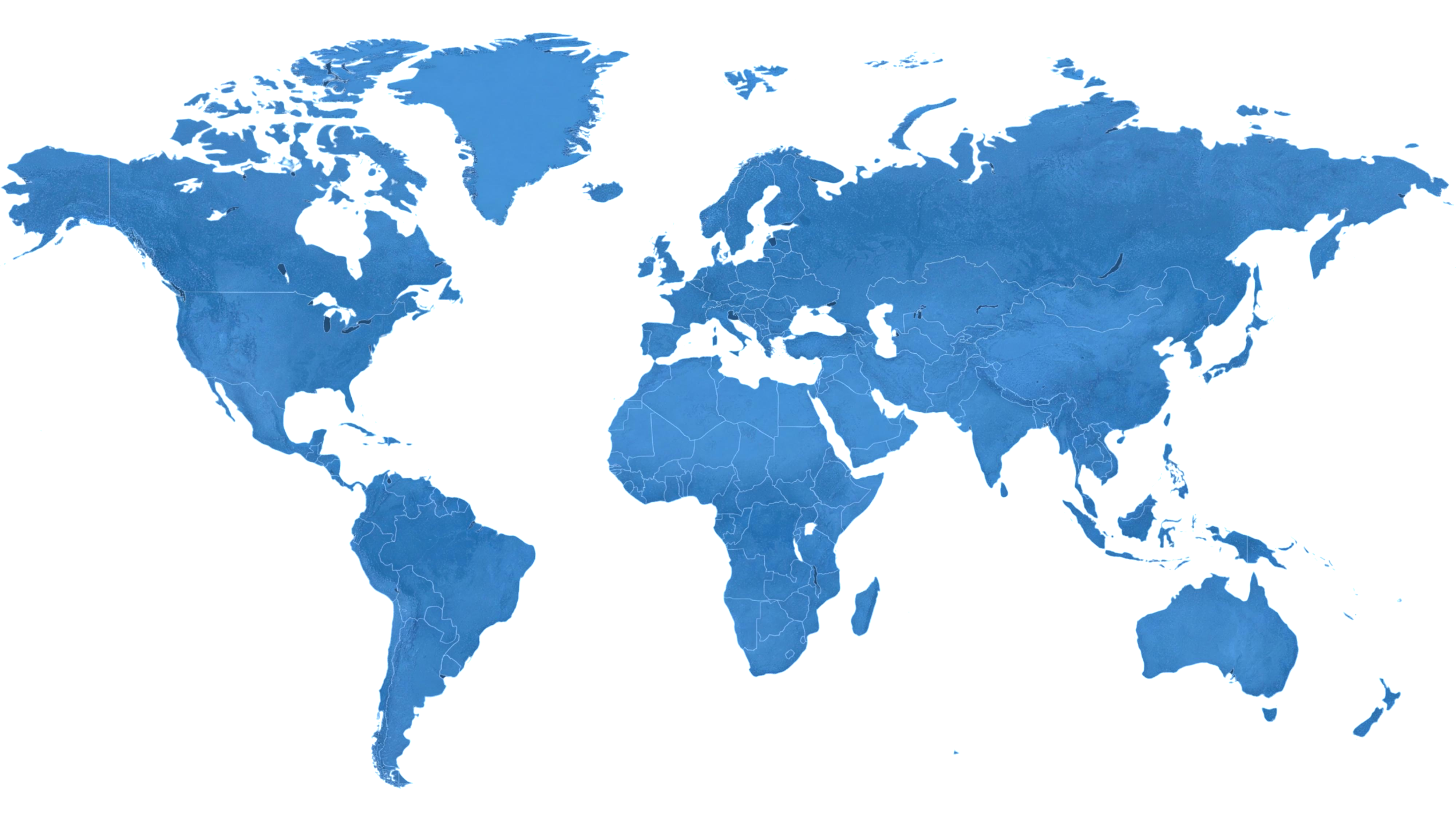 Global map showing Gilmoore & Clay offices and areas of activity
